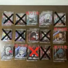 呪術廻戦 ディフォルメシール ウエハース vol.2