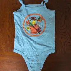新品　BABIES'R'US 水色ロンパース 70