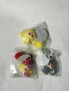 BABYTHREE ぷくっとアングリーフェイス キーホルダー 3種