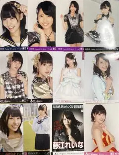 AKB48 藤江れいな 生写真 セット れいにゃん AKB48 藤江れいな BLT VISUAL BOOK 2010 生写真 NMB - メルカリ