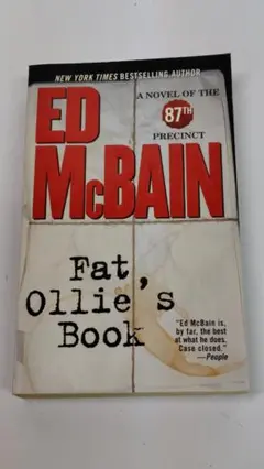 Ed McBain Fat, Ollie's Book