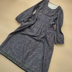 Sunnyclouds 小花柄ロングワンピース　美品 フェリシモ