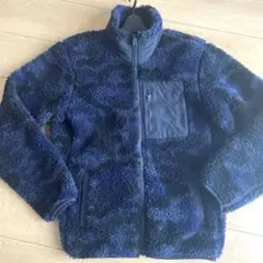 UNIQLO 防風アウターフリースジャケット　ボアフリース　　カモ柄　L