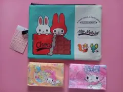 マイメロディ フラットポーチ