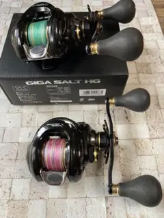 Real Method ベイトリール　ギガソルトHG＆PGセット Real Method ベイトリール ギガソルトHG＆PGセット