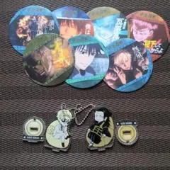 呪術廻戦　アクリルキーチェーン　コースター　7枚まとめ売り