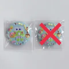 けろけろけろっぴ　刺繍缶バッジ2