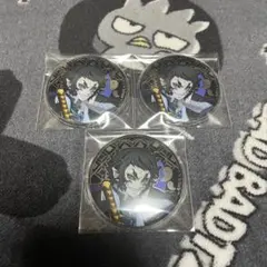 鬼滅の刃　缶バッジ　リレーフ缶バッジ　獪岳　agf