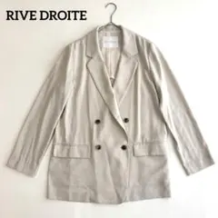 RIVE DROITE リブドロワ リネンライクライトテーラードジャケットのサムネイル