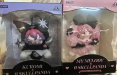 スカルパンダ ぬいぐるみペンダント マイメロ・クロミ 2種セット