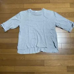 HEART MARKET グレー ７分袖 Tシャツ　　フリーサイズ　重ね着