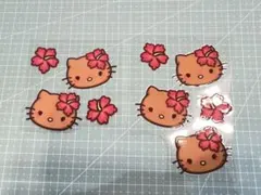 日焼けキティちゃん シール