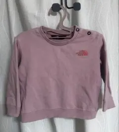THE NORTH FACE ピンク トレーナー 80