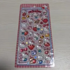 【正規品】【まとめ買い可】ボンボンドロップシール　サンリオ　ハローキティ(赤)