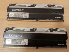 G.SKILL SNIPER X 16GB(8GBx2) DDR4 3600　②のサムネイル