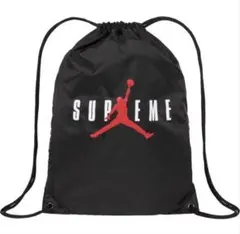そ*う様 Supreme Jordan Drawstring Bag Black