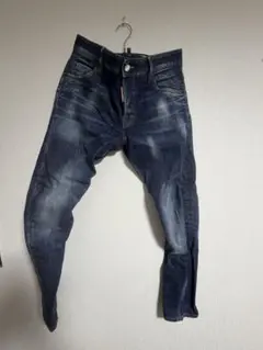 新品】DSQUARED2 ブラック リブ デニム S74KB1029 - メルカリ