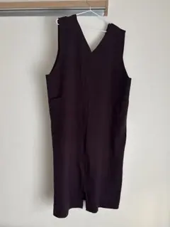 サイズ4drugstore's fu-ai ニットVネックロングワンピース