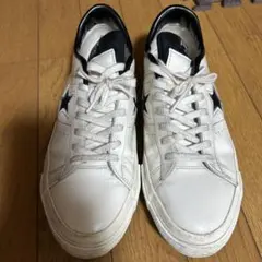 コンバース　ワンスター　ホワイト ブラック　 28cm