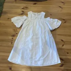 Zara Girls ホワイトワンピース 11/12歳