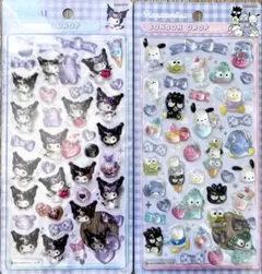 【正規品】ボンボンドロップシール はぴだんぶい 第２弾 サンリオ　2個セット
