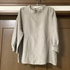リネン 七分袖トップスのサムネイル