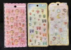 【新品】amifa正規品 カプセルシール/ふわぁずキャンディシール 計3点セット