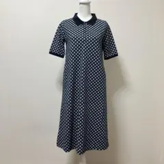 ジュンコシマダ　ロングワンピース　ヨット　ワンピース　柄　アート　春　夏　素敵