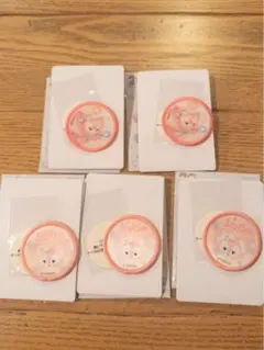 【新品未使用】カラフルハピネス ワッペン リーナ・ベル 5点セット