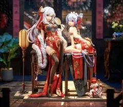 となモ Awaken 妖精騎士ランスロット チャイナドレス白&黒 ガレージ