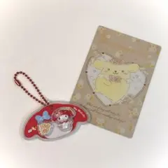 マイメロディパッケージチャーム＆ポムポムプリンラメカード