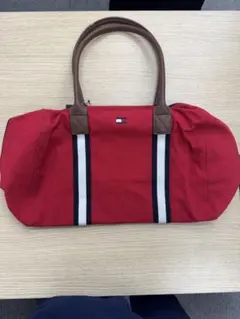 Tommy Hilfiger レッド トートバッグ