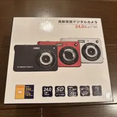 24メガピクセル デジタルカメラ シルバー - メルカリ