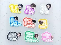 SnowMan すのチル ネームシール