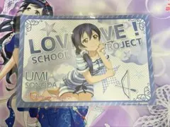 ラブライブ！ μ's ランチョンマット お台場キャラカフェ 園田海未