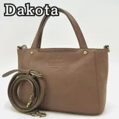 Dakota ダコタ キューブ 2way ハンドバッグ ミニトート ショルダー