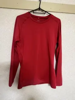 赤 スポーツ インナーシャツ L