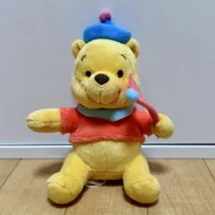 プーさん ぬいぐるみ キーホルダー フラッグ