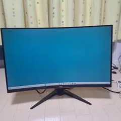 美品～普通!ゲーミングモニターAOC C32G1 32インチ湾曲型モニター