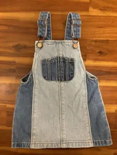 ZARA デニムオーバーオールスカート 86cm(12-18ヶ月)