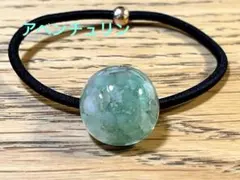 レジンヘアゴム　ハンドメイド　No.1345