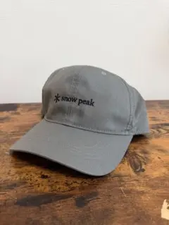 snow peak スノーピーク キャップ グレー