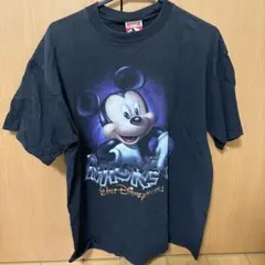 90’s古着　ミッキーマウス　プリント　Tシャツ　メンズ　L