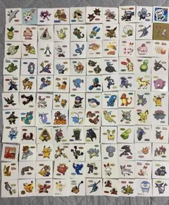 ポケモンパンシールセット 1200枚以上 まとめ売り ホルダー付き