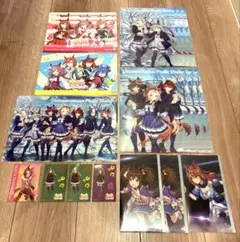 ウマ娘 セブンイレブン マルチシート クリアファイル ステッカー マルチケース