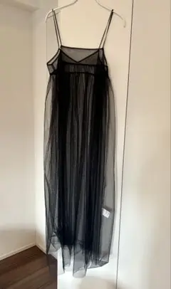 スコットクラブ　チュールレイヤードワンピース　キャミワンピース　キャミワンピース
