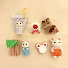 【3/13までお値下げ】シルバニアファミリー 赤ちゃん まとめ売り 4体セット