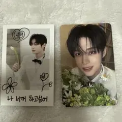 ZEROBASEONE Re-FLOW ZB1 ジウン　封入　トレカ ポラロイド