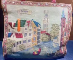 ゴブラン織り Think Bee！ シンクビー トートバッグ ビーズ刺繍