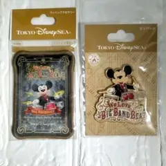 ビッグバンドビート BBB ピンバッジ ワッペン セット ミッキー ディズニー